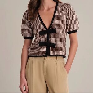 525 America Striped Knit Sweater